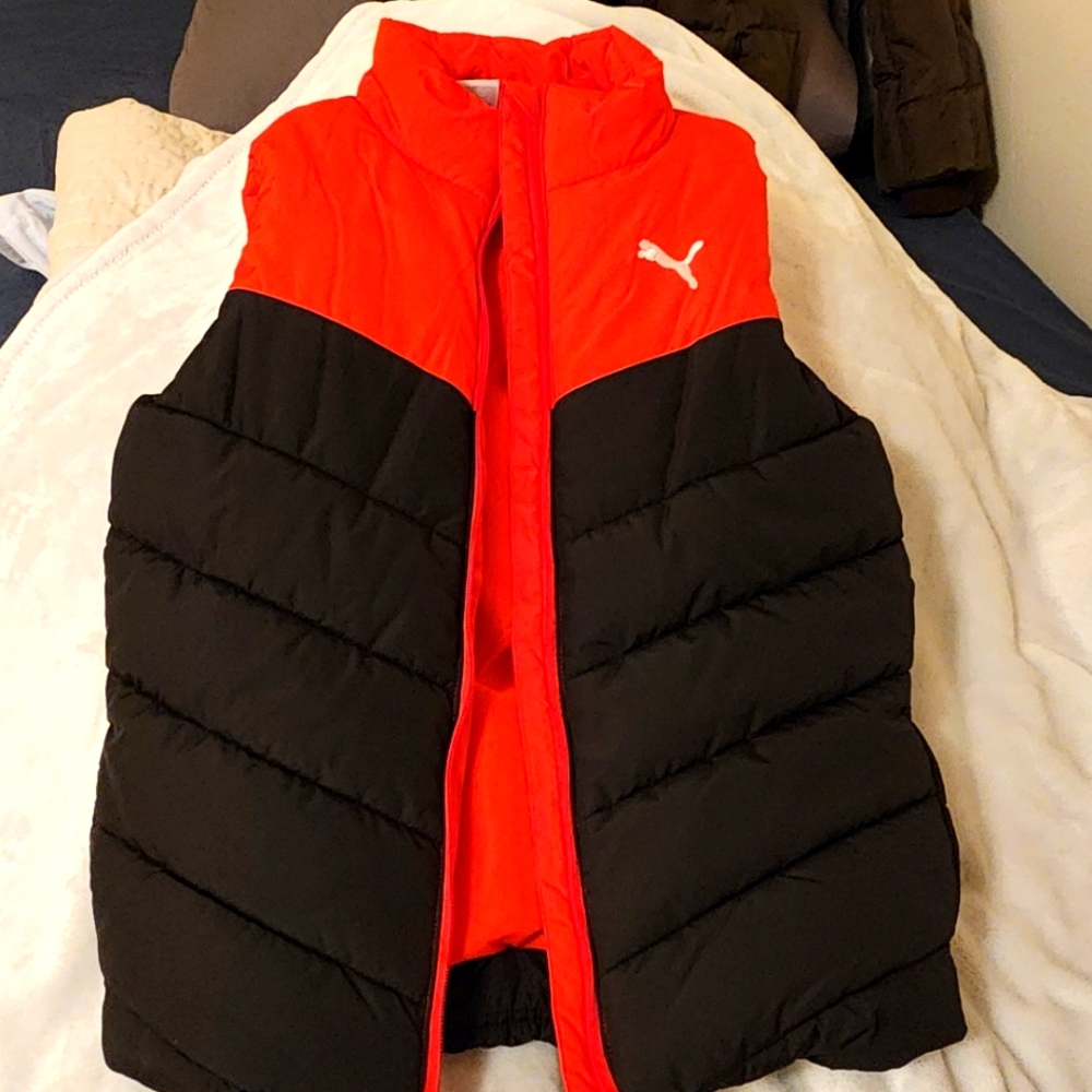 Boys Puma Puffer Vest